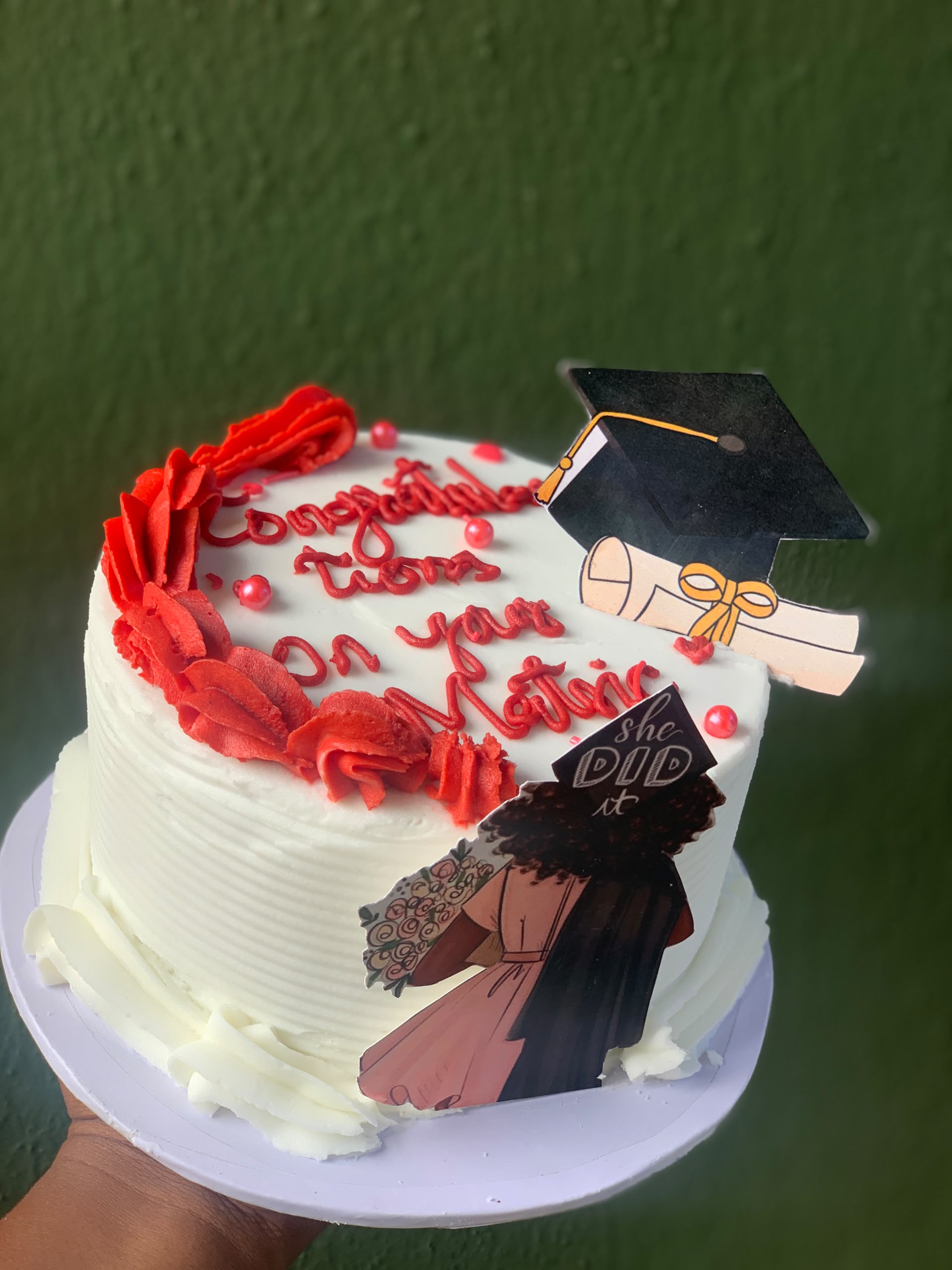 Matriculation Induction Cake