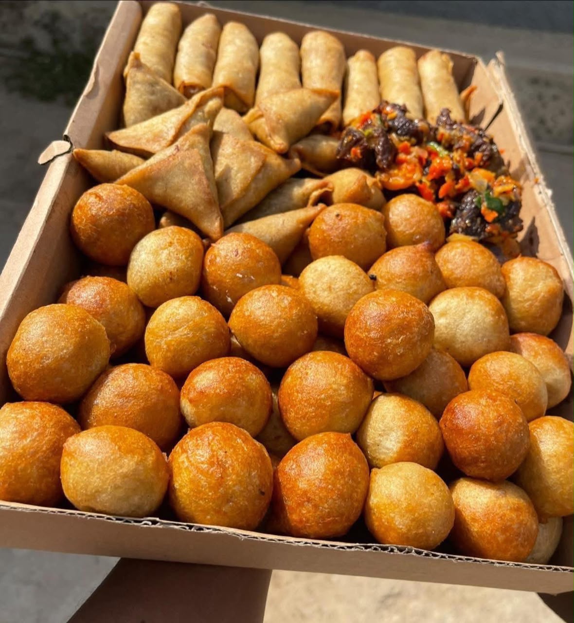 Mixed Small Chops Platter