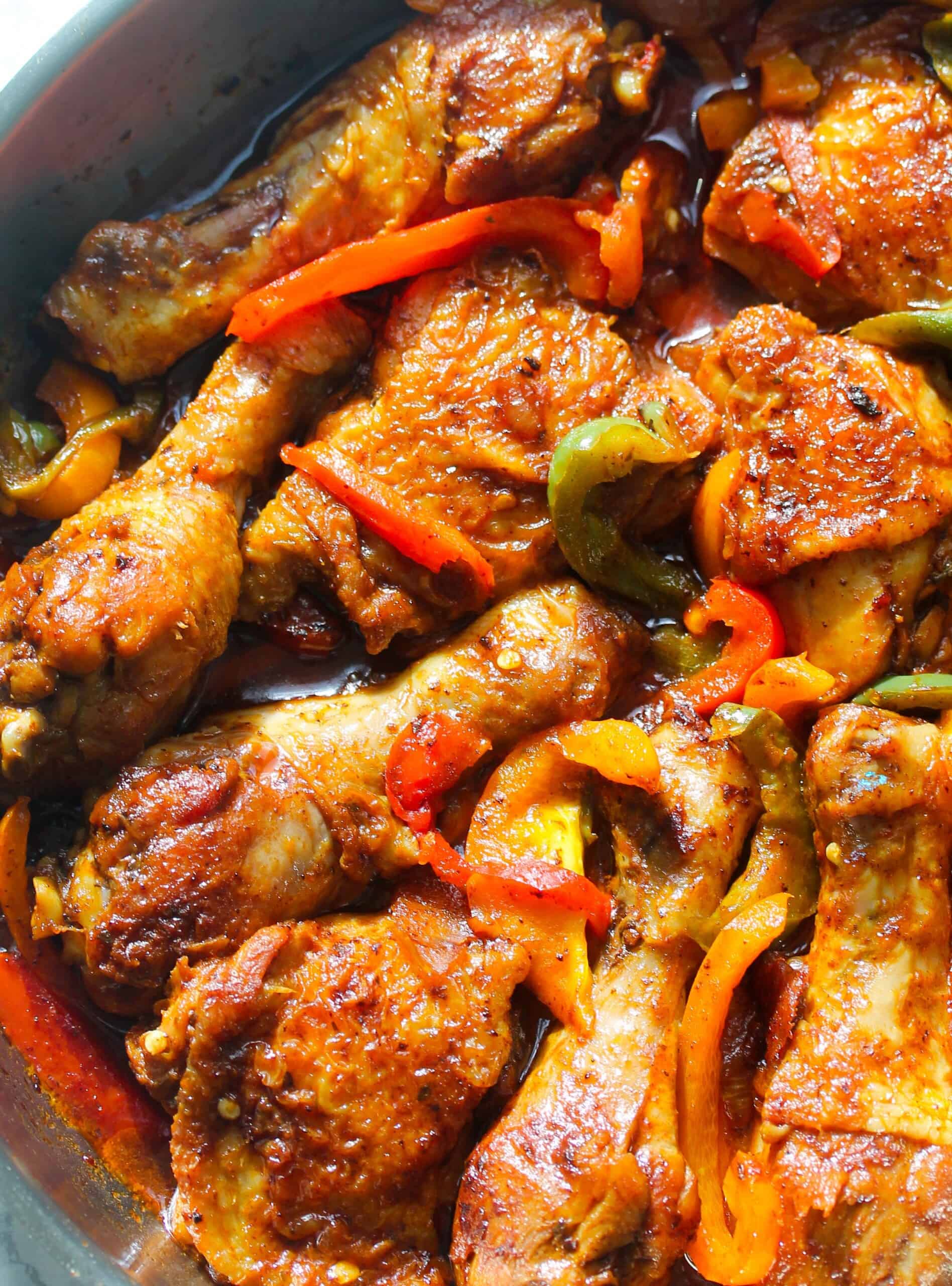 Peppered Chicken or Beef